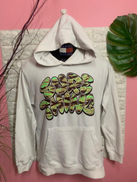 Other Designers Surf Style - Rare Sweater Hoodies Surf Thing Camo Logo