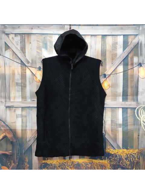 EMPORIO ARMANI EMPORIO ARMANI Quilted Lining Hybrid Hooded Vest