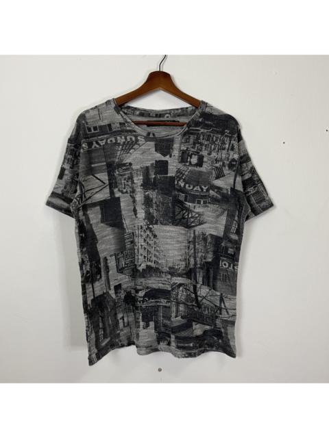 Other Designers Vintage - Vintage Defective Struct Crewneck Tee