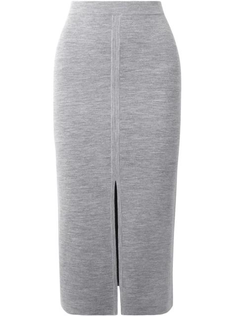 GABRIELA HEARST Hodgkins reversible wool-blend midi skirt