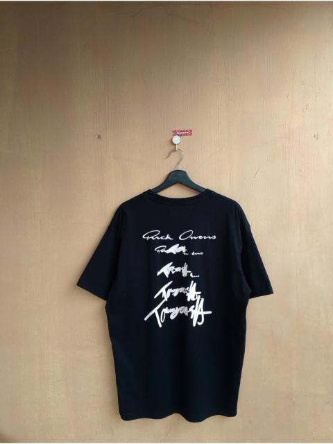 Rick Owens x Tommy cash t shirt