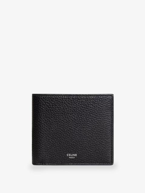 CELINE Celine Bi-Fold Leather Wallet With Coin