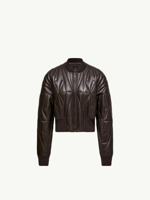 Moncler Moncler + Rick Owens Geocamo Nappa Leather Bomber Jacket