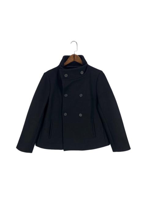A.P.C Peacoat Wool Cropped Jacket Made In Poland