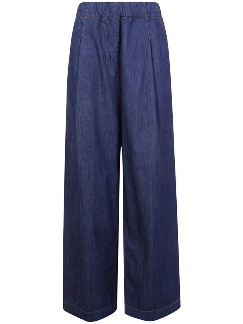 Dries Van Noten Dries Van Noten Women "Pila" Denim Cropped Trousers