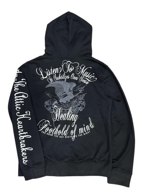 Other Designers In The Attic × Seditionaries - 💀IN THE ATTIC ROCKERS GARMENT Punk Poems Hoodie