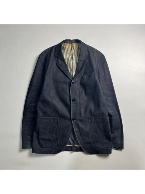 Blue Blue Japan Vintage Blue Blue Japan Denim Blazer Minor Distressed