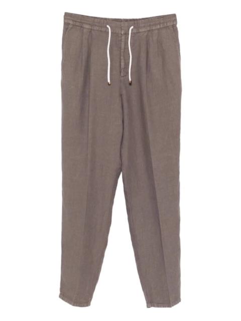 Brunello Cucinelli Brunello Cucinelli Men Leisure Fit Pants With Drawstring