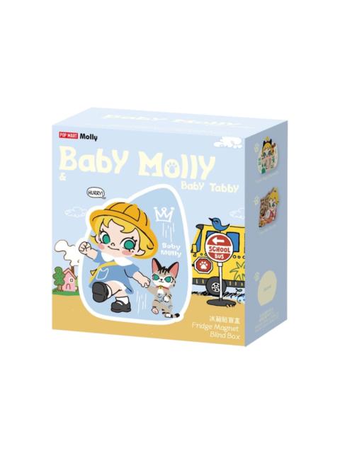 POP MART Pop Mart Baby Molly & Baby Tabby Series Fridge Magnet Single Blind Box