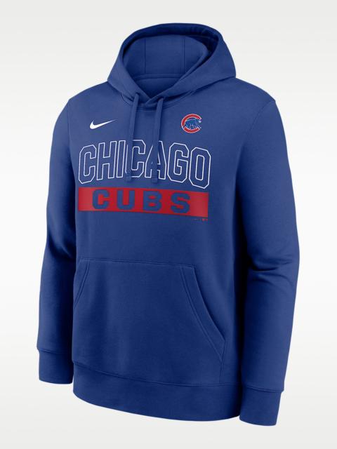 Nike Chicago Cubs Club Men's Nike MLB Pullover Hoodie