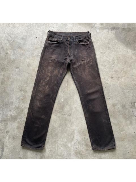 Levi's THRASHED💥 Vintage Levi’s Faded Rare Color Denim Jeans Pants