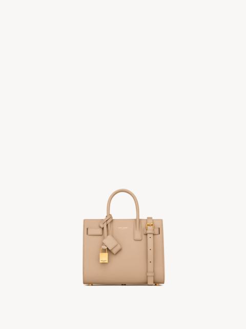 SAINT LAURENT SAC DE JOUR IN SMOOTH LEATHER – NANO