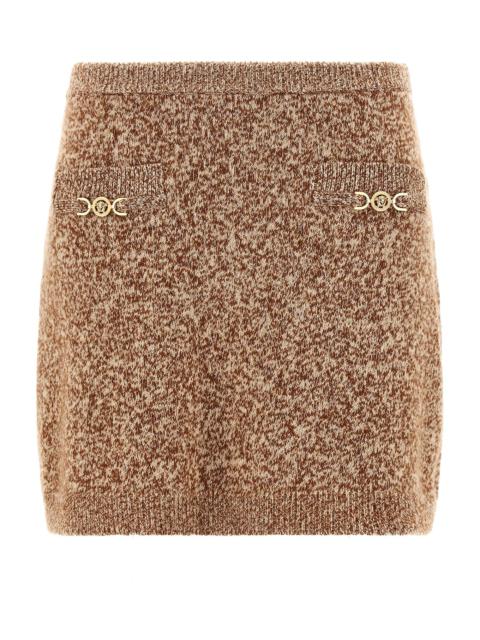 VERSACE 'mouline' Skirt