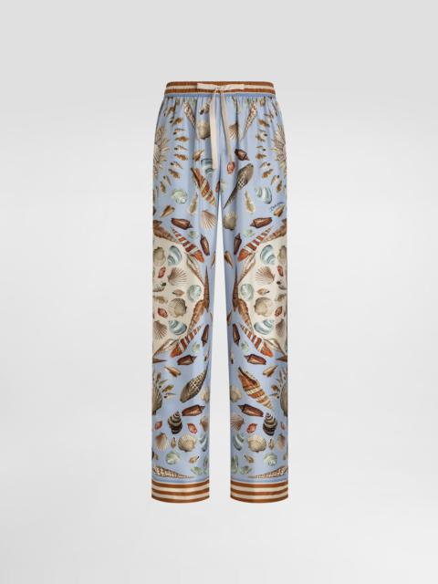 Givenchy EXTRA WIDE CHINO PANTS IN CANVAS | REVERSIBLE