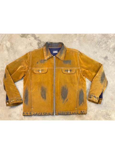 Other Designers VINTAGE GUESS VELVET WASHED JACKET