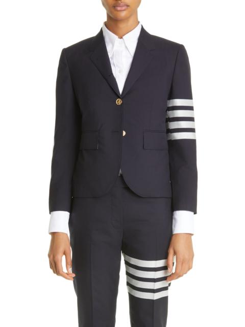 Thom Browne Stripe High Armhole Wool Sport Coat