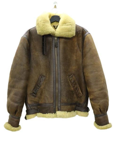 Schott SCHOTT TYPE B-3 SHEARLING LEATHER USAAF FLIGHT BOMBER JKT