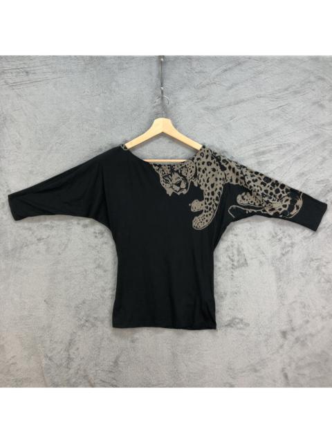 Other Designers Zara - Zara Trafaluc Cheetah Printed Long Sleeve T Shirt #6011-218
