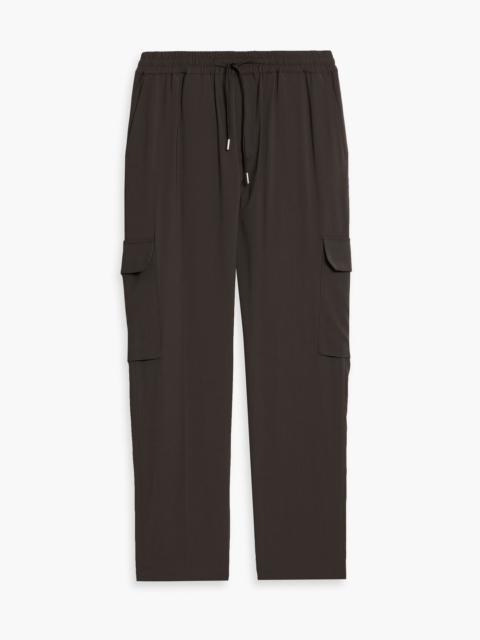 Sandro Wool-blend drawstring cargo pants
