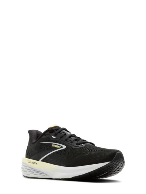 BROOKS Brooks Launch 12 Running Sneaker in Black/luminary/oyster at Nordstrom