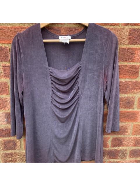 Other Designers & Other Stories Women's Grey and Purple Blouse