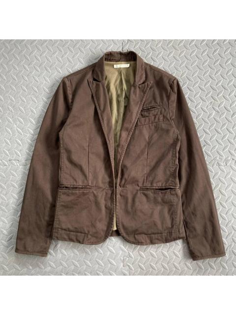Other Designers FIVE CM Men's Brown and Khaki Jacket