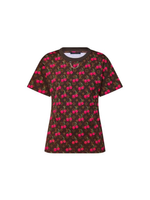 Louis Vuitton Louis Vuitton x Takashi Murakami Cherry T-shirt Brown