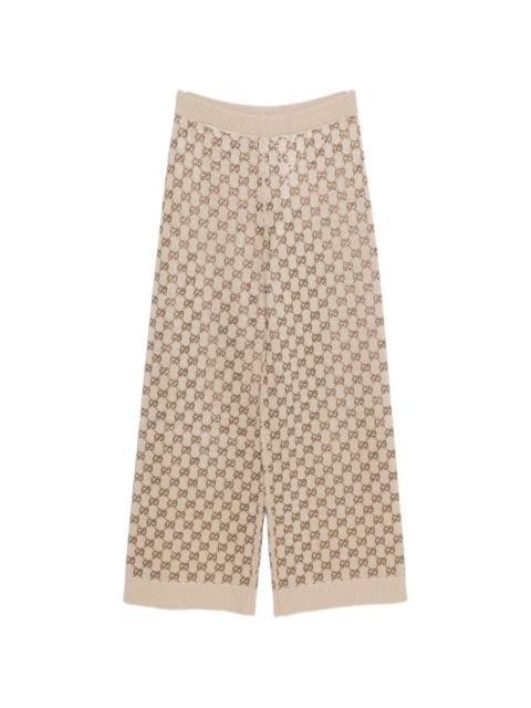 GUCCI Gucci Women Gg Wool Trousers