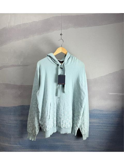 Louis Vuitton Louis Vuitton Icy Blue Gradient Monogram Hoodie