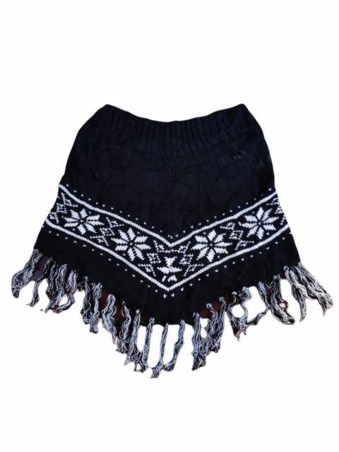 Other Designers Native - Steal 💥 Poncho Native Scarf Knit Wool