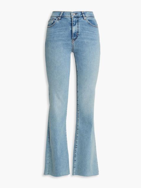 FRAME High-rise flared jeans