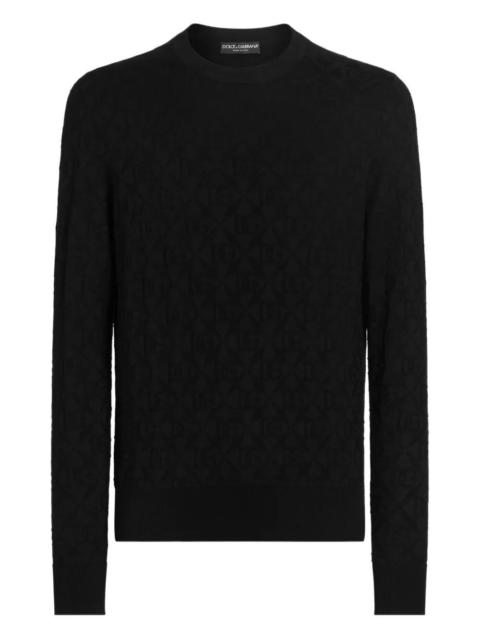 Dolce & Gabbana Long Sleeve Crew-Neck Sweater
