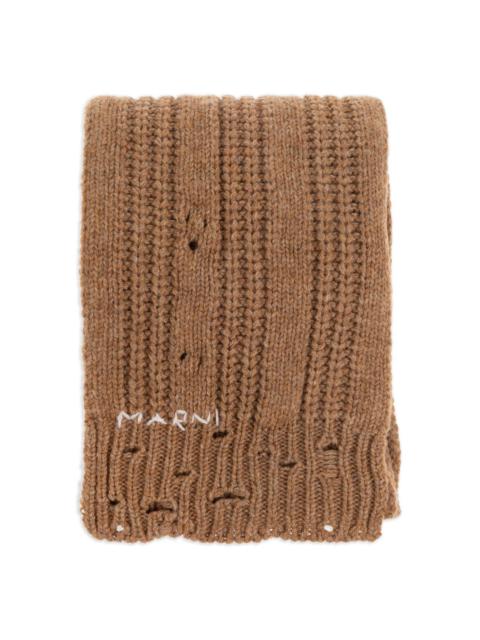 Marni CHUNKY-KNIT SCARF