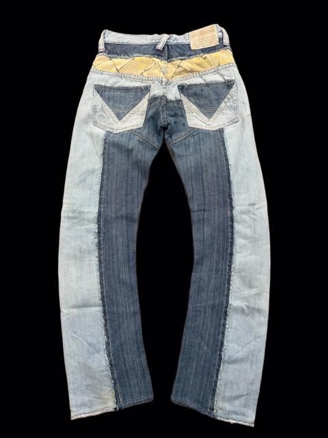 Other Designers Mizra Jeans Kyoto - Japanese Brand Mizra Jeans Kyoto Boro Distressed Aging Denim