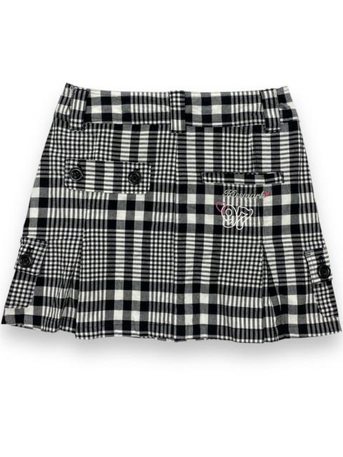 Other Designers Japanese Brand - Kissmark Golf Plaid Cargo Skirt