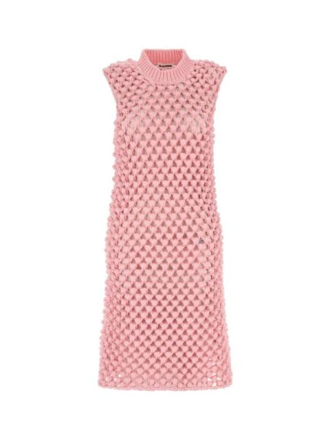 Jil Sander Women Pink Crochet Dress