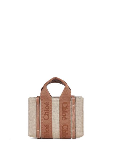 Chloé Chloé Women Dusty Tan Woody Mini Tote Bag