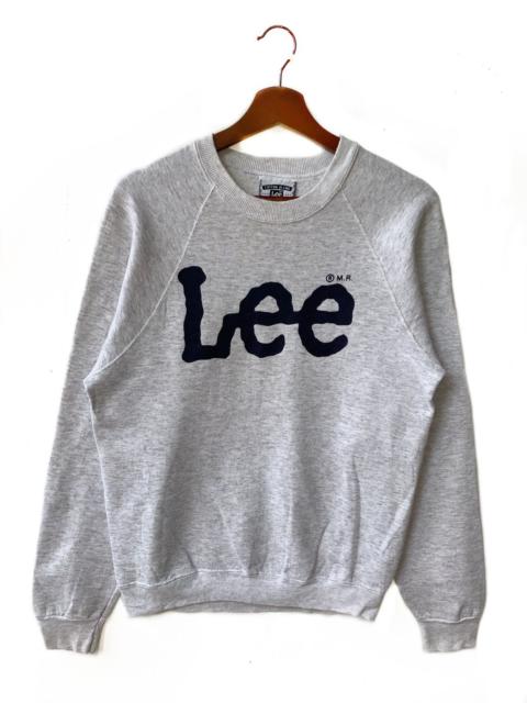 Other Designers Vintage 90s Lee Big Logo Sweatshirt/Size M/Grey Colour