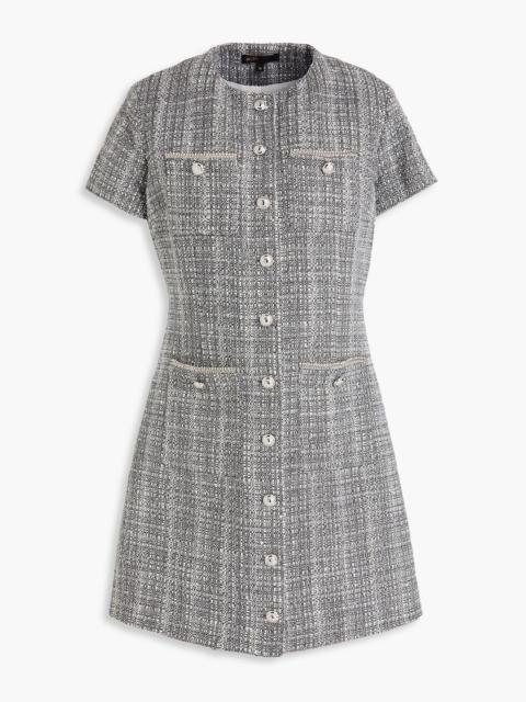 maje Embellished tweed dress