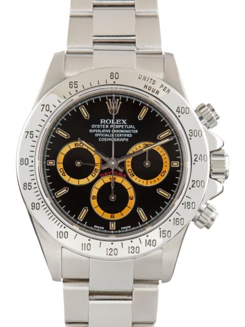 ROLEX Used Rolex Daytona Ref 16520 Black Dial Zenith Movement