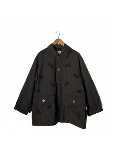 Other Designers Issey Miyake - 🔥90’s VINTAGE HIKORY CHORE JACKET HAI SPORTING GEAR