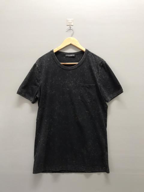 Dolce & Gabbana Vintage Dolce Gabanna Acidwash Pocket Tee