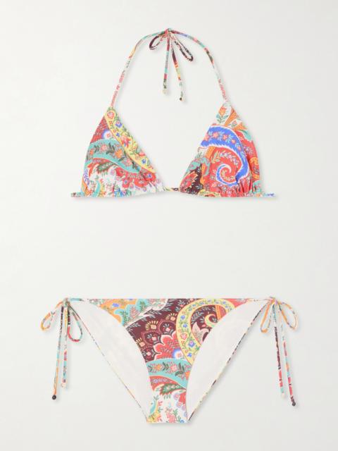 Etro Paisley-print Bikini