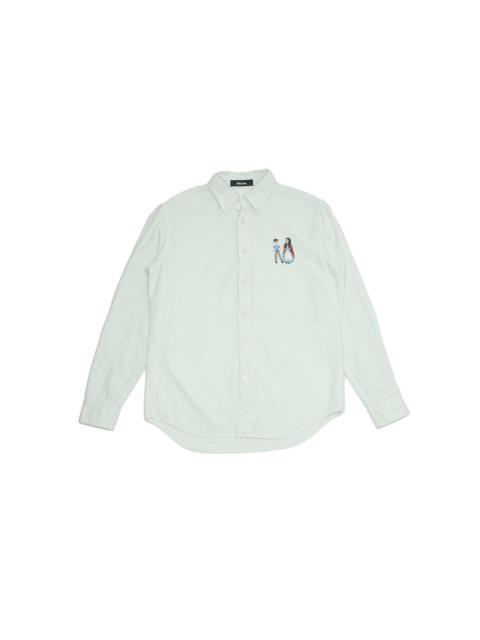 ISSEY MIYAKE Ne-net by Issey Miyake LS Embroidered Shirt