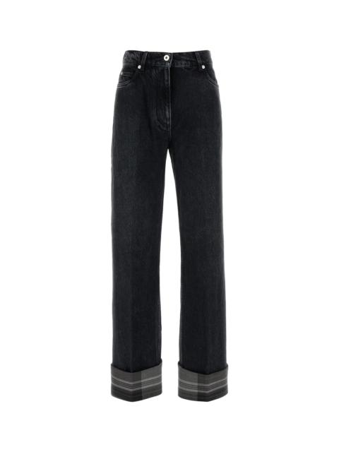 FERRAGAMO Black denim jeans