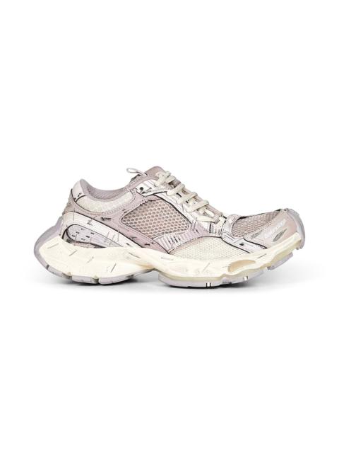 BALENCIAGA Beige and grey Stapler sneakers