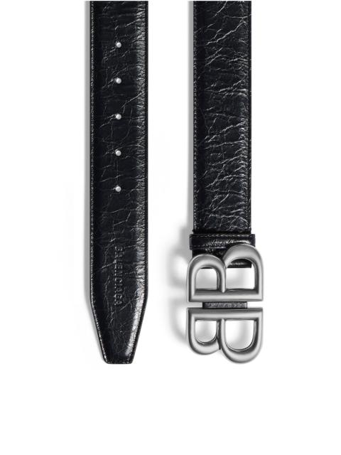 BALENCIAGA Men's Monaco Belt in Black