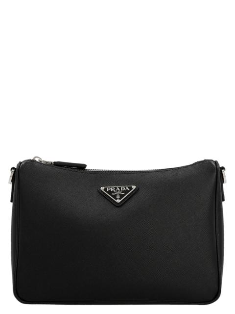 Prada Prada Men Re-Nylon & Saffiano Crossbody Bag