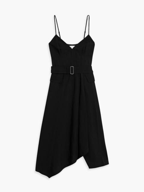 A.L.C. Jacquelyn wrap-effect woven midi dress