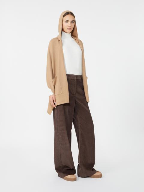 WEEKEND Max Mara DELFINONEW Cashmere hooded shawl